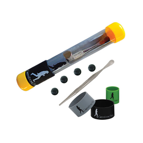 Universal Magnetic Dab Tool, Poker, & Lighter Kit - Greenstone Steel